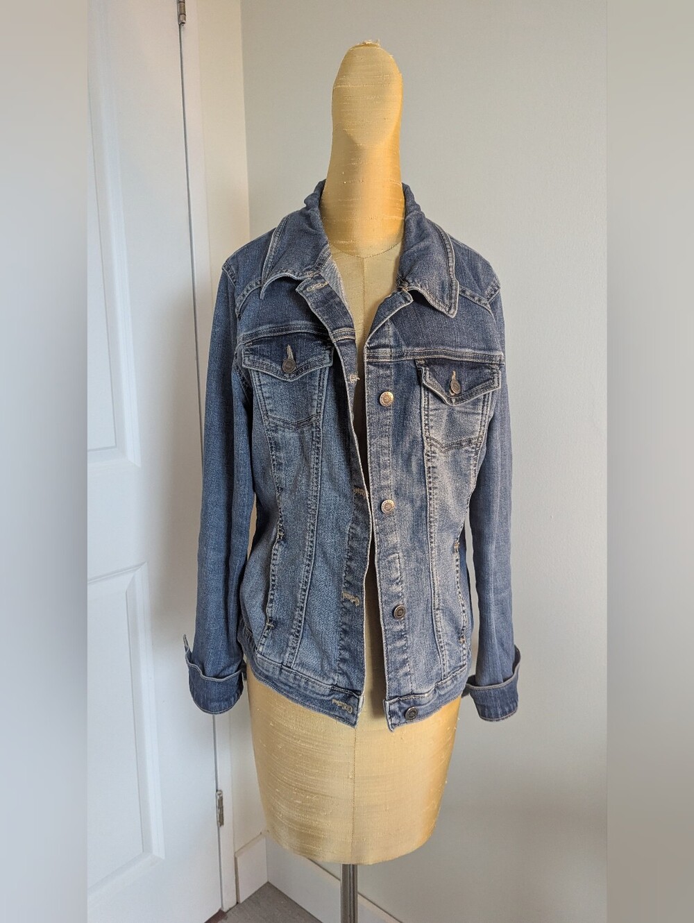 Riders by Lee Indigo Medium Wash Denim Jacket
